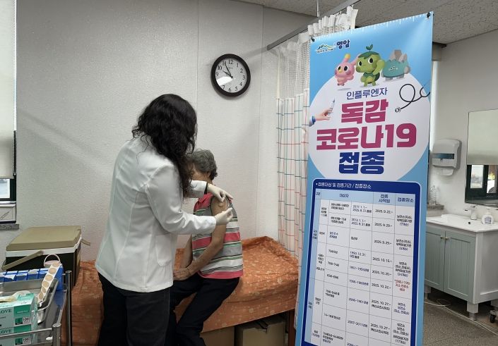 코로나 독감 예방접종