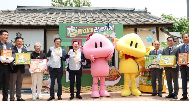 ‘꿈돌이 라면’누적 100만 개 돌파